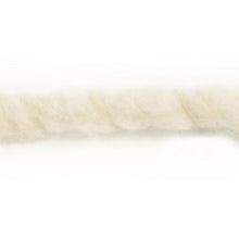 Lade das Bild in den Galerie-Viewer, Wollstränge aus hochwertiger Schafswolle / weiss / Ø 10 mm / 10 Meter - 1,70 € pro Meter

