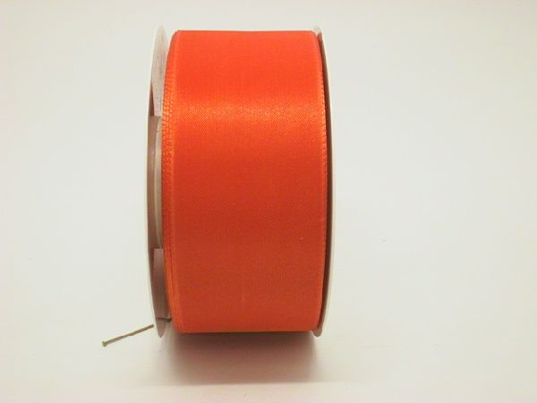 Bandbasic ohne Drahtkante Farbe: orange 60mm 50 Meter - 0,63 € pro Meter