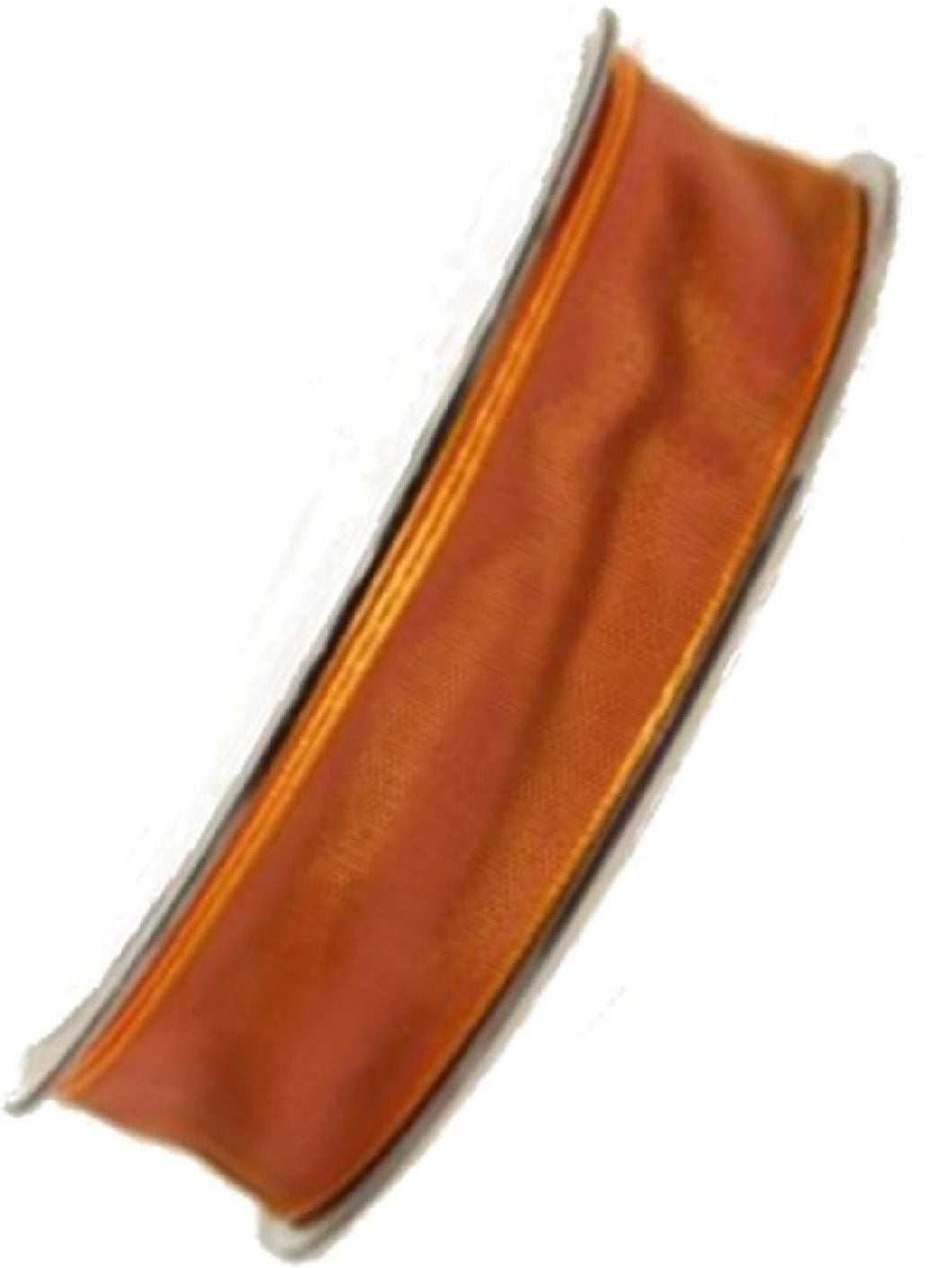 Band mit Drahtkante / orange / Breite 25 mm / Länge: 25 Meter - 0,46 € pro Meter