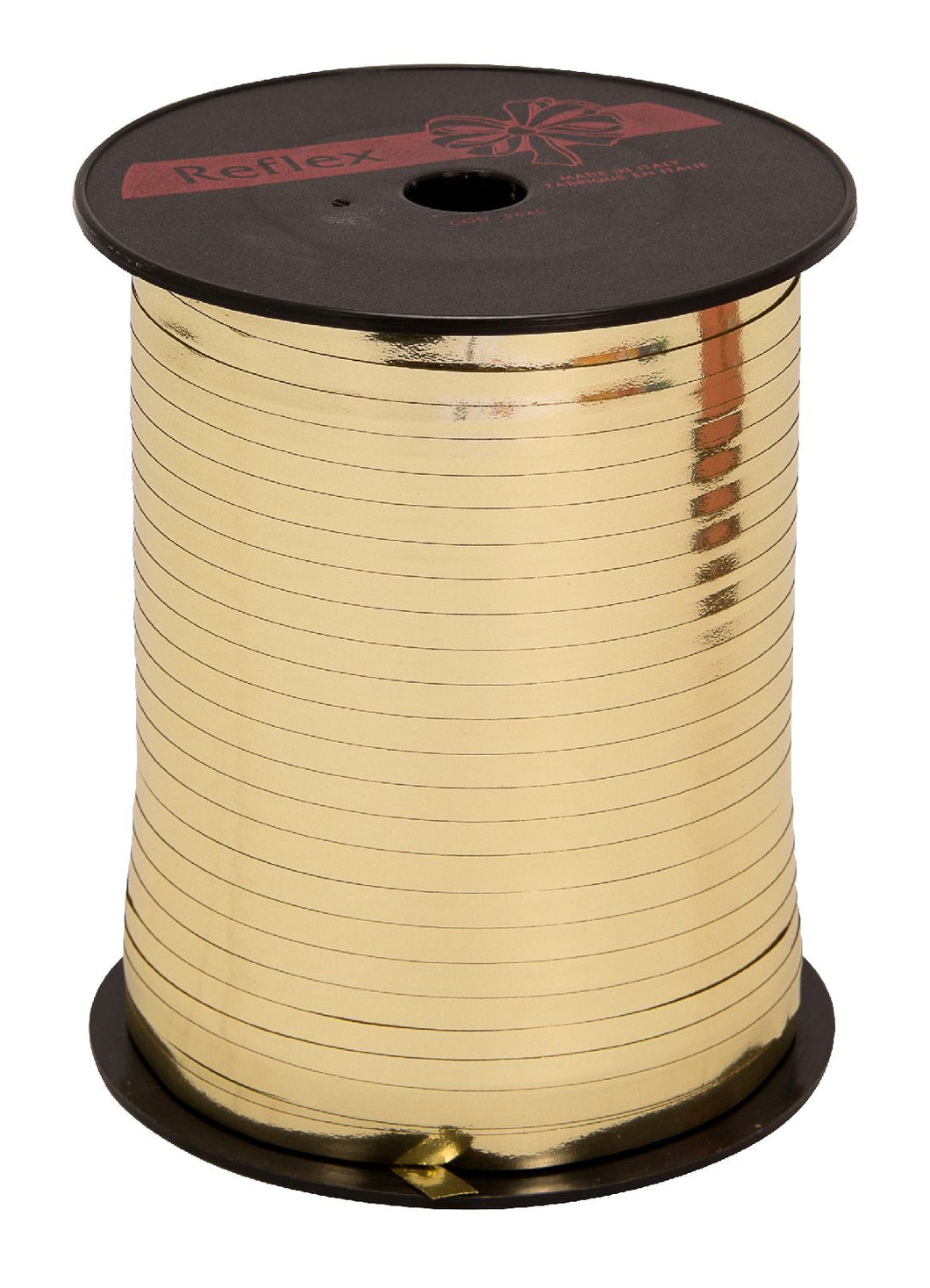 Kräuselband Ziehband / Metallic Gold / 5mm / 500 Meter - 0,04 € pro Meter
