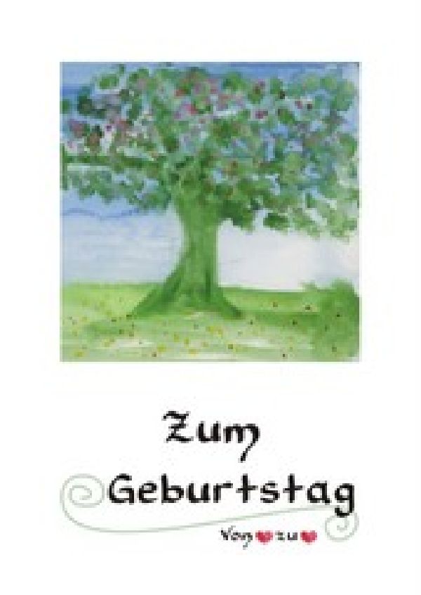 Maxikarten Geburtstag Der Lebensbaum - 2,21 € pro Stück