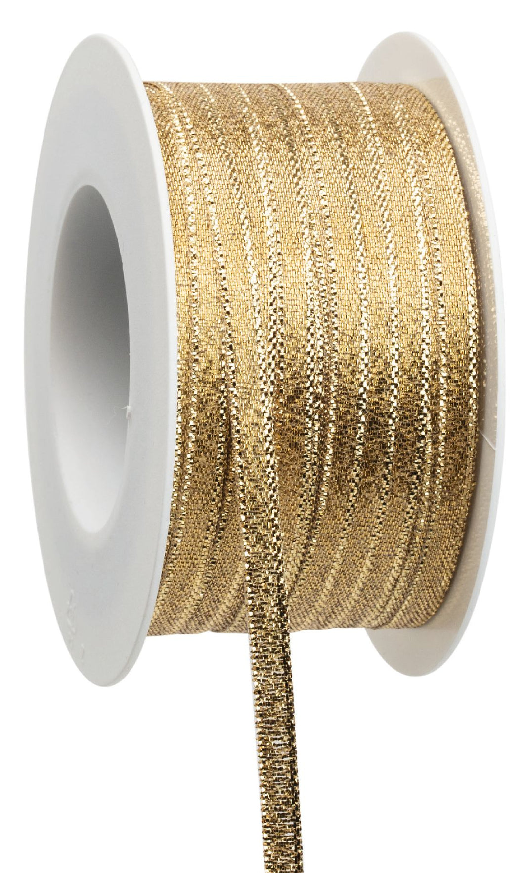 Lurex Kräuselband I gold I Breite 5 mm I Länge 50 Meter I Geschenkband - 0,36 € pro Meter