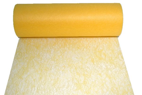 Vlies Tischband Dekovlies Gelb Breite: 23cm Rolle=20m - 1,03 € pro Meter