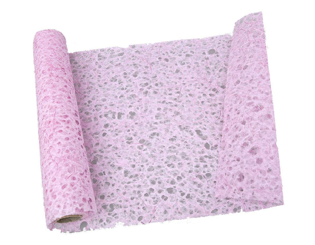 Tischläufer Papiervlies  I rosa I Breite: 35 cm I Länge: 4,50 Meter - 2,60 € pro Meter